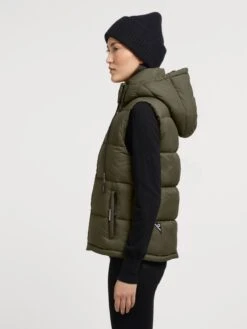 Khujo Bodywarmers Bodywarmer Eden Dames Kaki 14 Khujo Bodywarmers Bodywarmer Eden Dames Kaki -Kleding Verkoop a31c2ffd6d712dabbcffe8c55149fc74