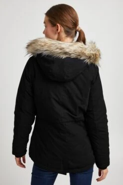 OXMO Winterjassen Winterjas LONA Dames Zwart -Kleding Verkoop a4ad04b94441a9765c45992add3e24fd