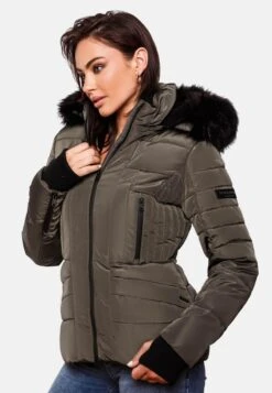 Navahoo Winterjassen Winterjas Adele Dames Taupe -Kleding Verkoop a6aae830b5fd3cab99fd8ddf76d29254