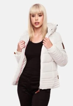 Marikoo Winterjassen Winterjas Sole Dames Wit -Kleding Verkoop a8520600ca340d675185cf64136bd9e3
