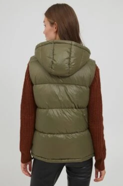 OXMO Bodywarmers Bodywarmer TABITA Dames Olijfgroen -Kleding Verkoop ab921b83eab8aa85ce8f45e378cb5205