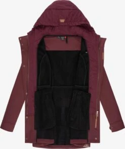 Ragwear Parkas Tussenparka Ybela Dames Wijnrood -Kleding Verkoop ac9775f8f145d9c8ba77c2b6712aee2a