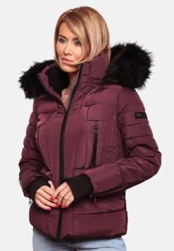 Navahoo Winterjassen Winterjas Adele Dames Robijnrood -Kleding Verkoop af54a6276bc4bdbe0e28bb9a90d6c2d2