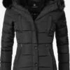 Marikoo Winterjassen Winterjas Lotusblüte Dames Zwart -Kleding Verkoop af5dfd44d7967324473676828eabf3d0
