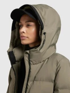 Khujo Winterjassen Winterjas Tanare Dames Olijfgroen -Kleding Verkoop b87c103a3d7159e9ba8f8bb632169ff7