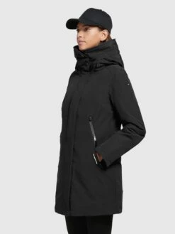 Khujo Winterjassen Winterjas Viona 3 Dames Zwart -Kleding Verkoop b92fb5d60770f547bfdf14e37e41011f