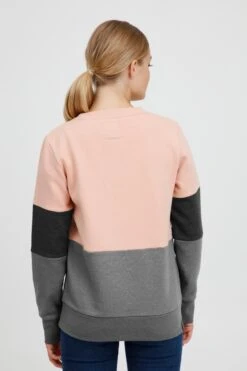 OXMO Sweatshirts Sweatshirt Trine Dames Donkergrijs / Grijs Gemêleerd / Rosa -Kleding Verkoop ba0f0ea2d1f56ff449e1343a9b9f4e73
