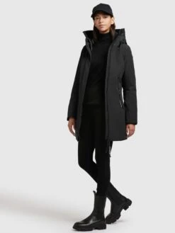 Khujo Winterjassen Winterjas Viona 3 Dames Zwart -Kleding Verkoop c06c208fa5ba384a92f206cb738c3d38