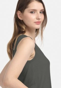 HELMIDGE Mouwloze Shirts Top Dames Groen -Kleding Verkoop c68a2b2ac5858738c60d748a6b3349df