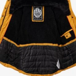 Marikoo Winterjassen Winterjas Lotusblüte Dames Goudgeel -Kleding Verkoop c70e4aea234b060fa086105867d2b61f