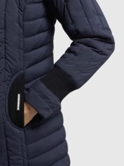 Khujo Winterjassen Winterjas Jerry Dames Navy -Kleding Verkoop c78424187856fa779b4b7a68a4f35a53