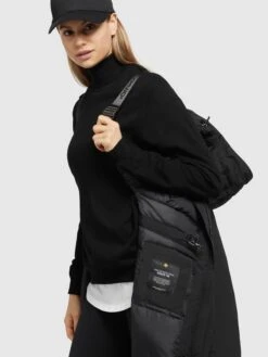 Khujo Wintermantels Wintermantel ABELLA Dames Zwart -Kleding Verkoop cfa2583353db141192713dfa921fe266