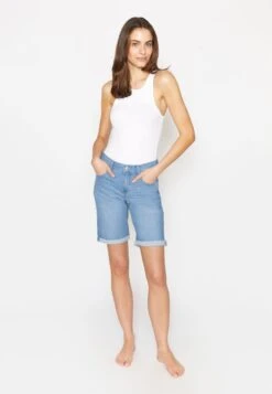 Angels Denim Shorts Regular Jeans Dames Lichtblauw -Kleding Verkoop d08c8ba2facba203a76d2e950e44ebe2