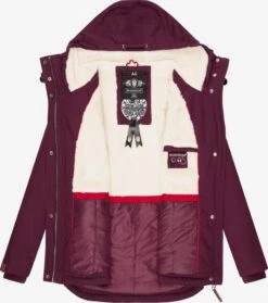 Marikoo Winterjassen Winterjas Bikoo Dames Wijnrood -Kleding Verkoop d116c7d2a3e8579c0879f6754137166e