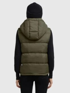 Khujo Bodywarmers Bodywarmer Eden Dames Kaki 13 Khujo Bodywarmers Bodywarmer Eden Dames Kaki -Kleding Verkoop de8c624cdde92d4daa266322a8be207d