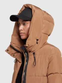 Khujo Wintermantels Wintermantel Soulani Dames Oker -Kleding Verkoop df19c1ca01afc0693a075f61501c3a19