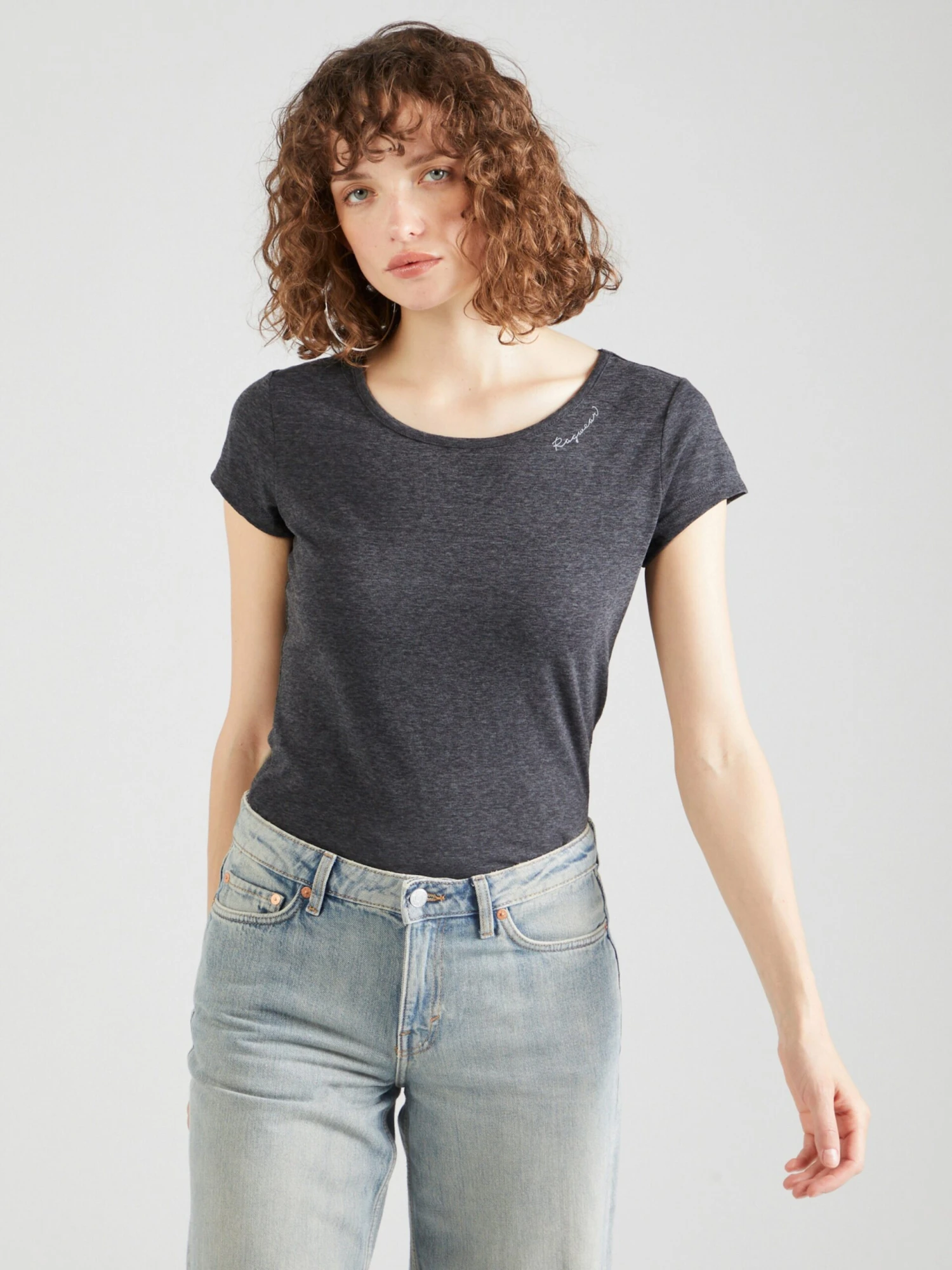 Ragwear T-shirts Shirt MINTT Dames Donkergrijs 5 Ragwear T-shirts Shirt MINTT Dames Donkergrijs - Afbeelding 3