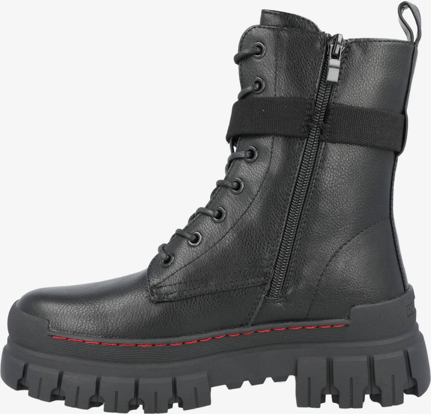 Dockers By Gerli Enkellaarsjes Veterlaarsjes Dames Zwart 3 Dockers By Gerli Enkellaarsjes Veterlaarsjes Dames Zwart - Afbeelding 2