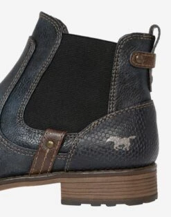 Mustang Enkellaarsjes Chelsea Boots Dames Navy -Kleding Verkoop e37c10633f5917bc8f34c81153a94ed4