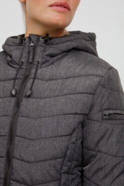 OXMO Winterjassen Winterjas NELLY Dames Zwart -Kleding Verkoop e6a4d249b3f22c50a8fad3d844d68842