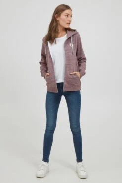 OXMO Sweatvesten Sweatvest HELNA Dames Bruin Gemêleerd -Kleding Verkoop ea32f05e81b96a96d046ebb084e9033e