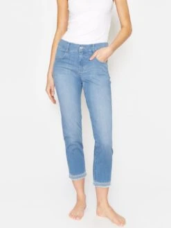 Angels Jeans Slimfit Jeans Cici Dames Lichtblauw -Kleding Verkoop ed7188e4ee70d8d3963a6f7d9e0c4b8f
