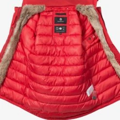 Marikoo Parkas Winterparka Grinsekatze Dames Rood -Kleding Verkoop eff66c2ab3ef41ff73bcaa3ecc1431c3