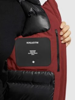 Khujo Winterjassen Winterjas Viona 3 Dames Roestrood -Kleding Verkoop f534ee4f720b6cb1022286d7537f3577