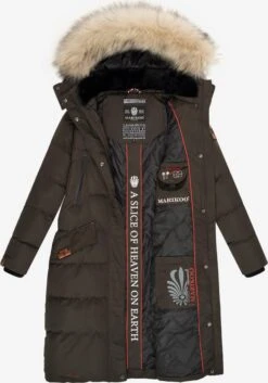 Marikoo Wintermantels Wintermantel Schneesternchen Dames Antraciet -Kleding Verkoop f5b547339e9eccac8a58bf2bd3d61ffe