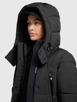 Khujo Tussenmantels Tussenmantel Melona Dames Zwart -Kleding Verkoop f8492d573af5063dfd90c83a7c4fa3bf