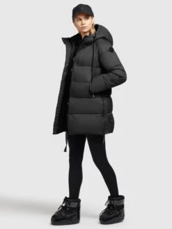 Khujo Winterjassen Winterjas Franee Dames Zwart -Kleding Verkoop fbc13de651aa7f4a4417d7079849450c